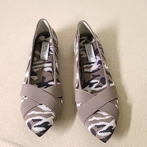 NWOT Steven New York Size 7.5 Woven Fabric Shoes